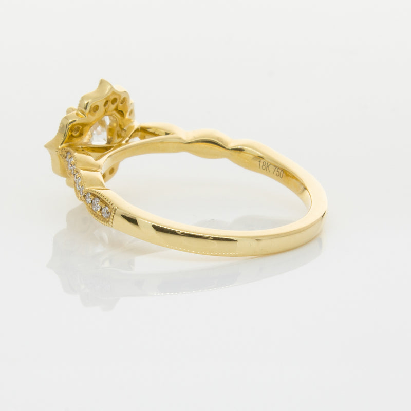 18ct Yellow Gold .59ct Diamond Paramount Ring-Ring-Walker & Hall