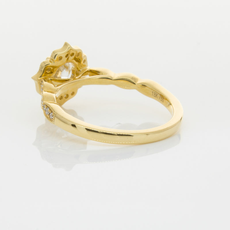18ct Yellow Gold .59ct Diamond Paramount Ring-Ring-Walker & Hall