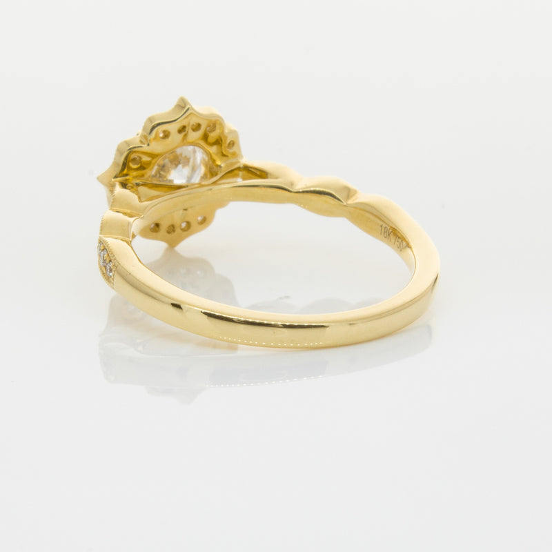 18ct Yellow Gold .59ct Diamond Paramount Ring-Ring-Walker & Hall