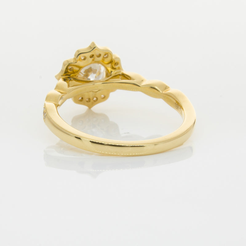 18ct Yellow Gold .59ct Diamond Paramount Ring-Ring-Walker & Hall