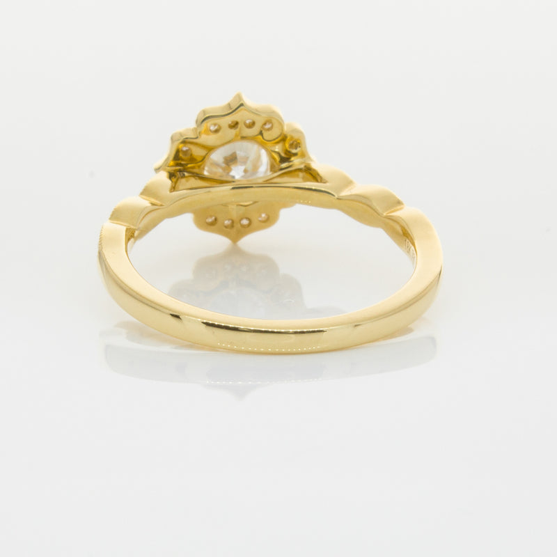 18ct Yellow Gold .59ct Diamond Paramount Ring-Ring-Walker & Hall