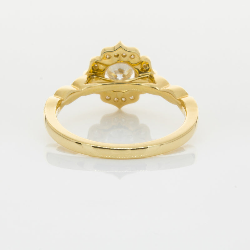 18ct Yellow Gold .59ct Diamond Paramount Ring-Ring-Walker & Hall