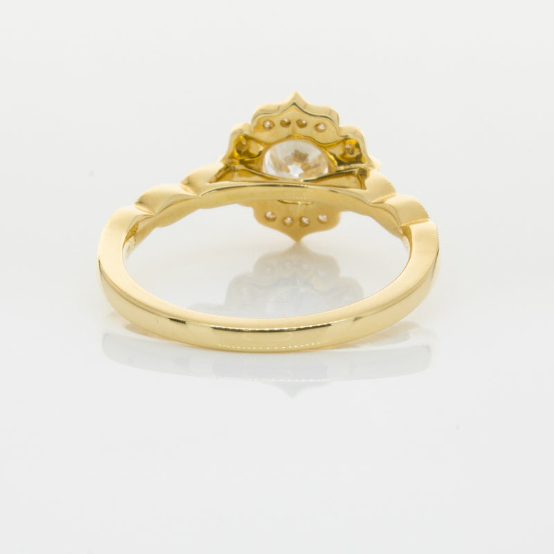 18ct Yellow Gold .59ct Diamond Paramount Ring-Ring-Walker & Hall