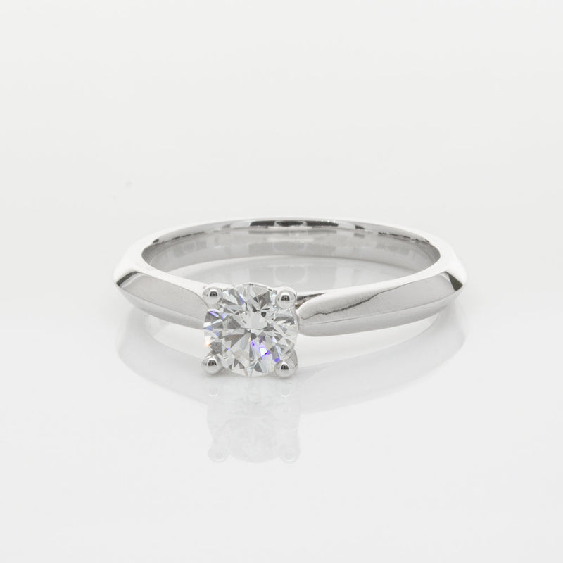 18ct White Gold .50ct Diamond Venetian Ring-Ring-Walker & Hall