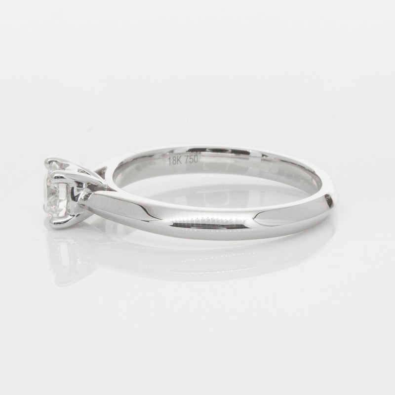 18ct White Gold .50ct Diamond Venetian Ring-Ring-Walker & Hall