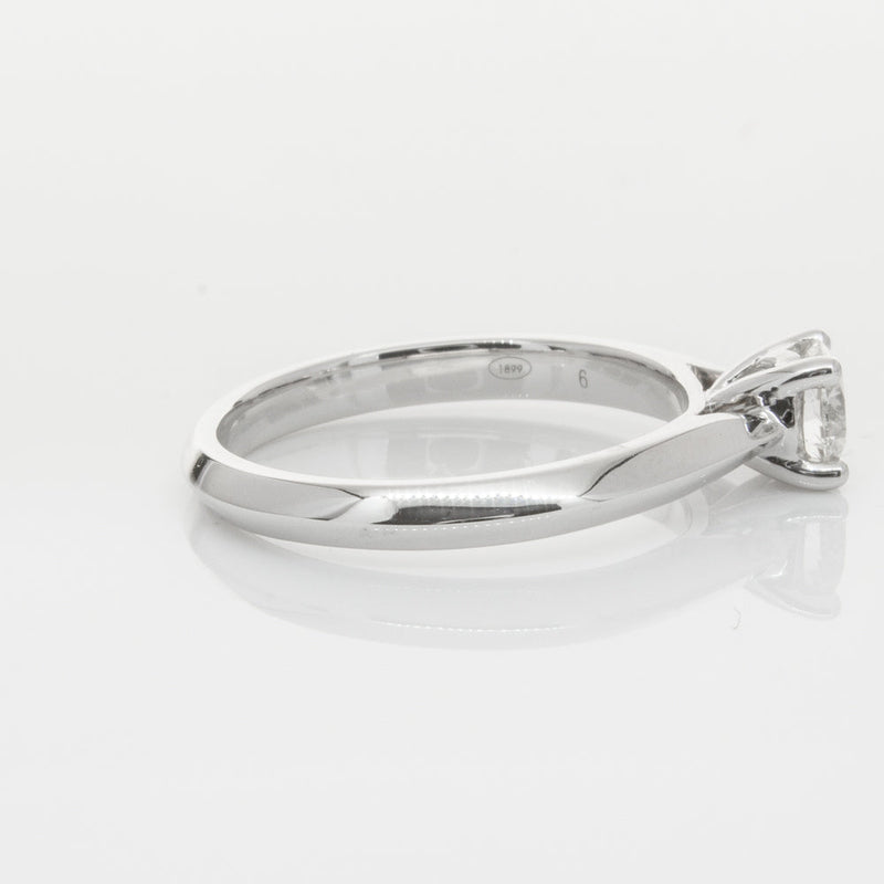 18ct White Gold .50ct Diamond Venetian Ring-Ring-Walker & Hall