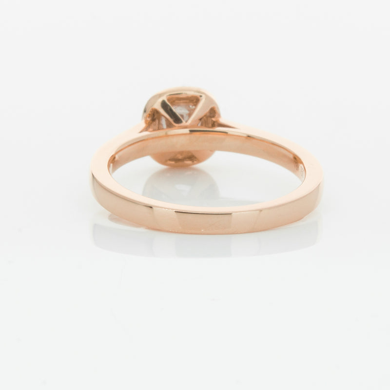 18ct Rose Gold Diamond Windsor Ring-Ring-Walker & Hall