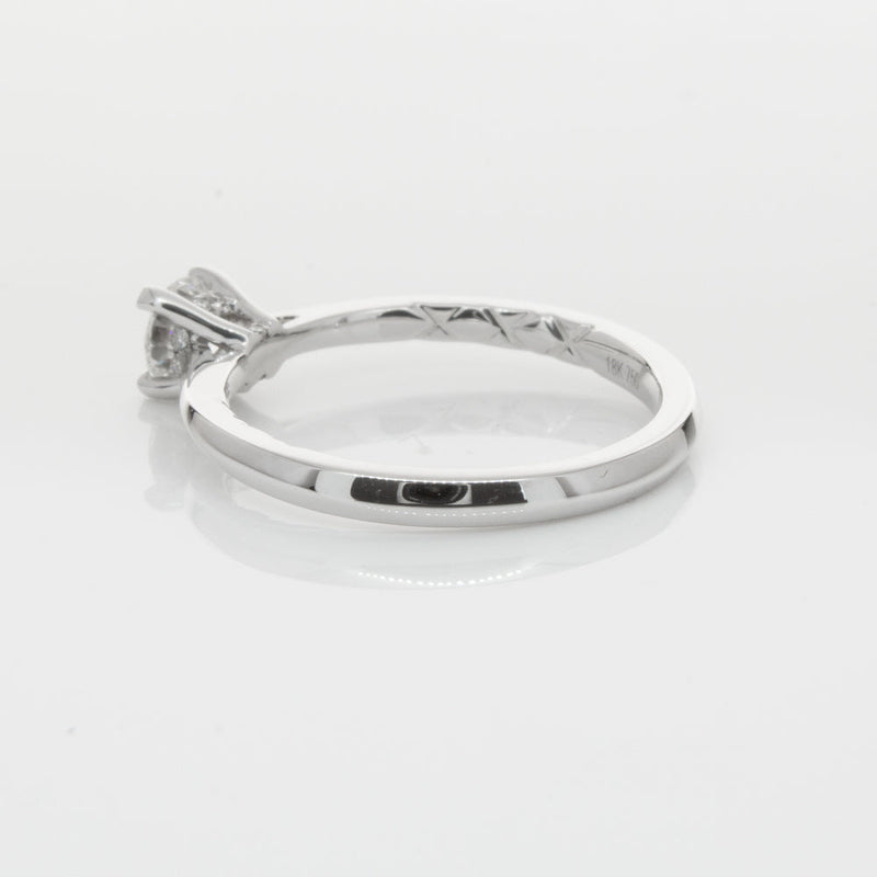 18ct White Gold .42ct Flawless Diamond Ring-Ring-Walker & Hall