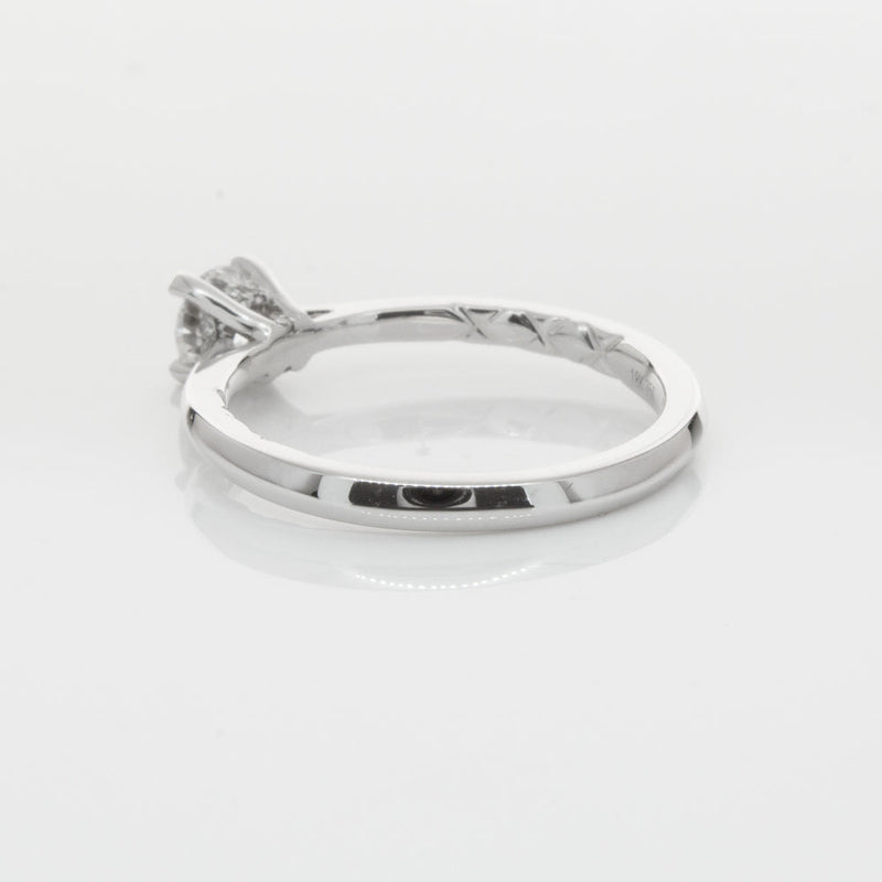 18ct White Gold .42ct Flawless Diamond Ring-Ring-Walker & Hall