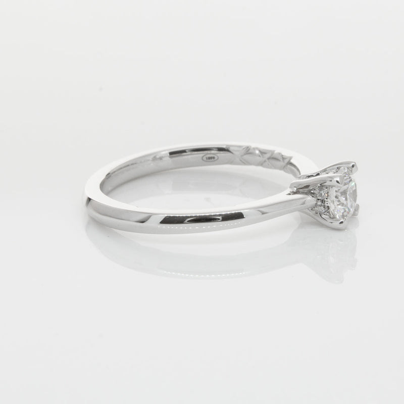 18ct White Gold .42ct Flawless Diamond Ring-Ring-Walker & Hall