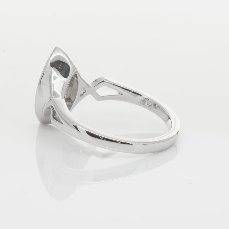 18ct White Gold Marquise Diamond Ring-Ring-Walker & Hall