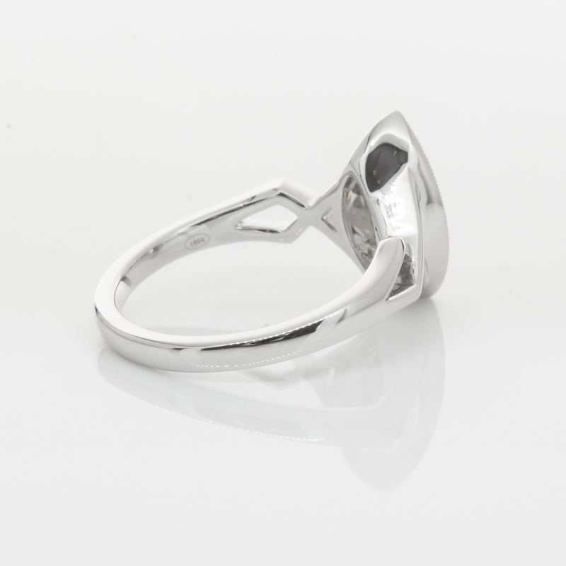 18ct White Gold Marquise Diamond Ring-Ring-Walker & Hall