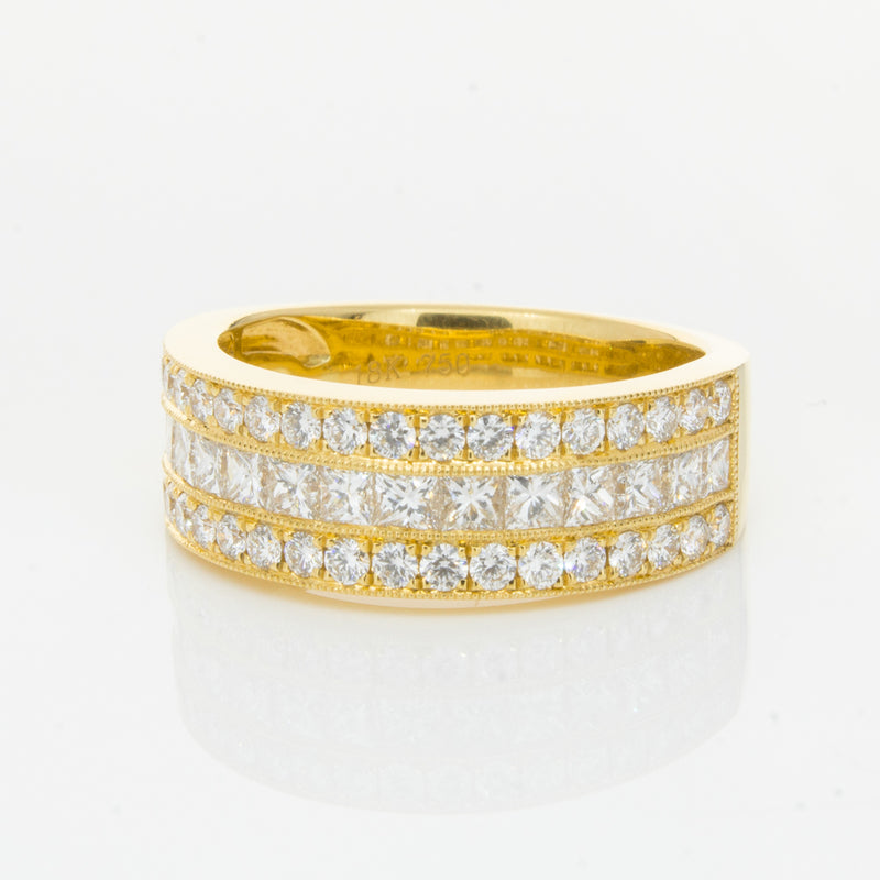 18ct Yellow Gold 1.41ct Diamond Legacy Ring-Ring-Walker & Hall
