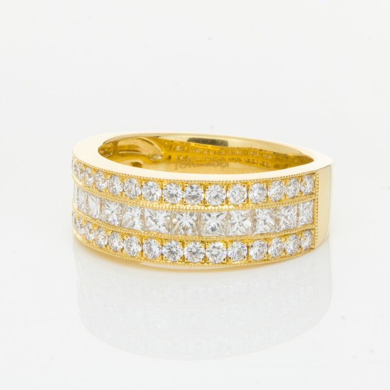 18ct Yellow Gold 1.41ct Diamond Legacy Ring-Ring-Walker & Hall