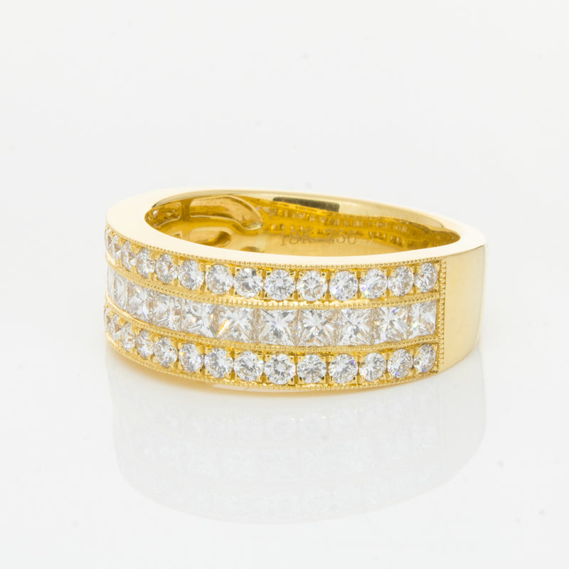 18ct Yellow Gold 1.41ct Diamond Legacy Ring-Ring-Walker & Hall