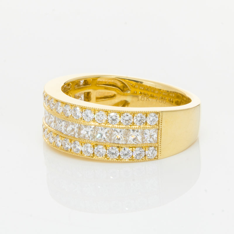 18ct Yellow Gold 1.41ct Diamond Legacy Ring-Ring-Walker & Hall