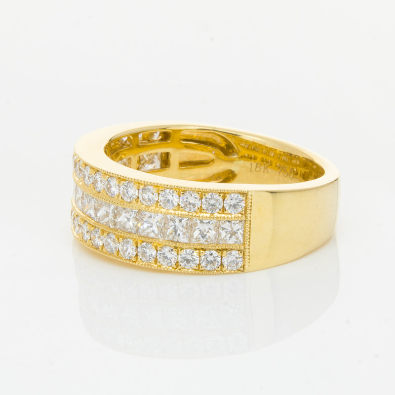 18ct Yellow Gold 1.41ct Diamond Legacy Ring-Ring-Walker & Hall