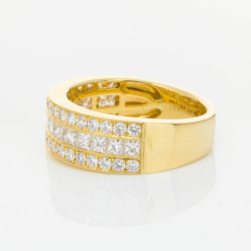 18ct Yellow Gold 1.41ct Diamond Legacy Ring-Ring-Walker & Hall