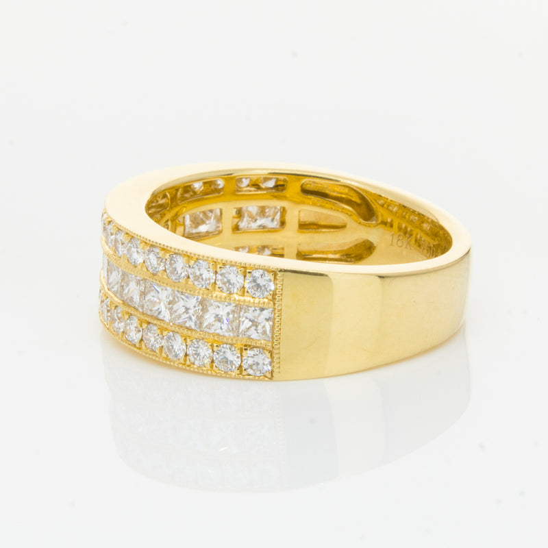 18ct Yellow Gold 1.41ct Diamond Legacy Ring-Ring-Walker & Hall