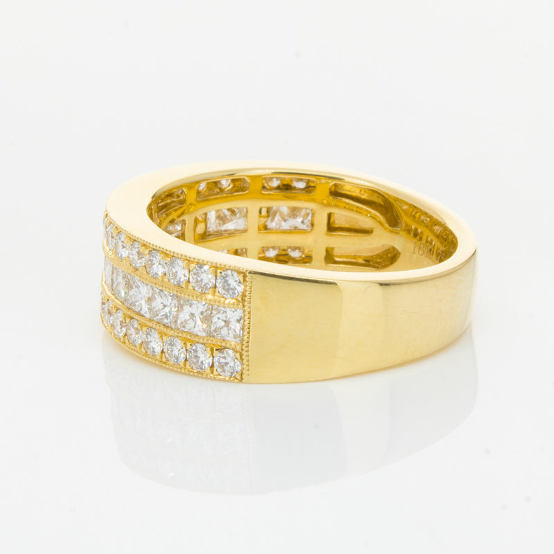 18ct Yellow Gold 1.41ct Diamond Legacy Ring-Ring-Walker & Hall
