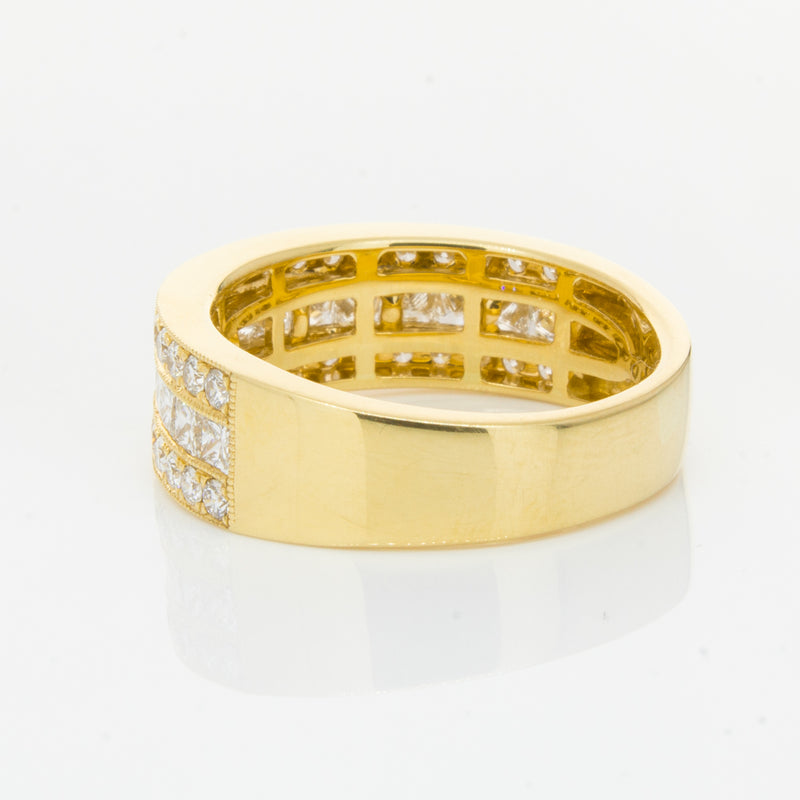 18ct Yellow Gold 1.41ct Diamond Legacy Ring-Ring-Walker & Hall