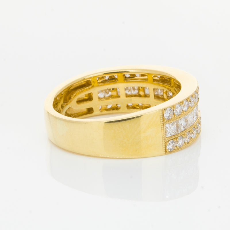 18ct Yellow Gold 1.41ct Diamond Legacy Ring-Ring-Walker & Hall