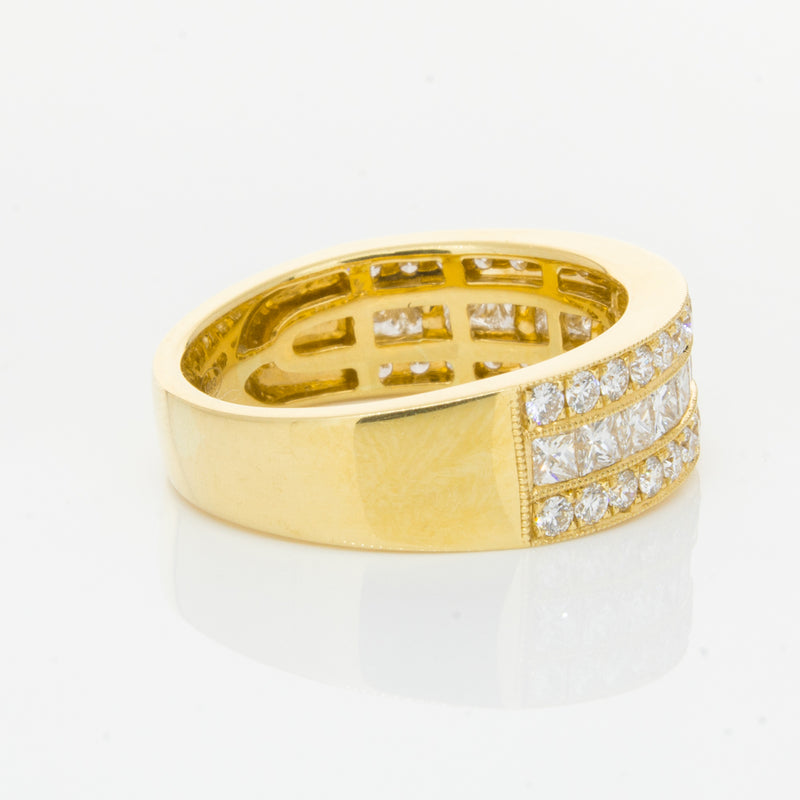 18ct Yellow Gold 1.41ct Diamond Legacy Ring-Ring-Walker & Hall