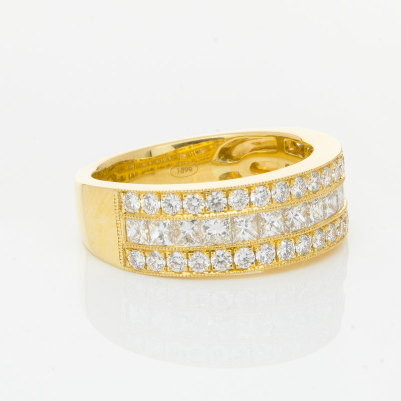 18ct Yellow Gold 1.41ct Diamond Legacy Ring-Ring-Walker & Hall