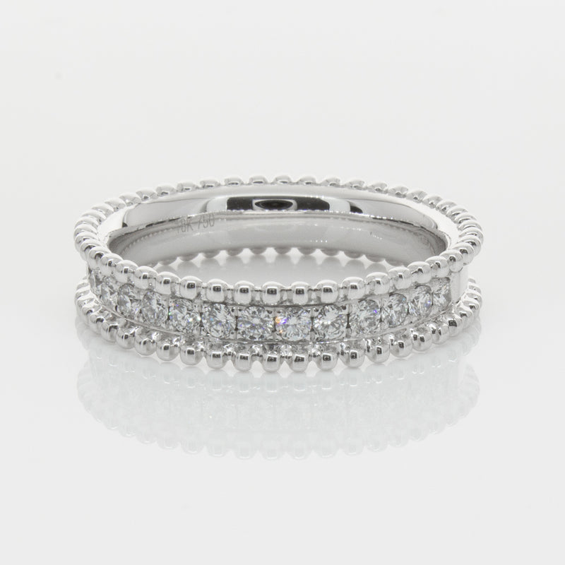 18ct White Gold .32ct Diamond Juno Ring-Ring-Walker & Hall