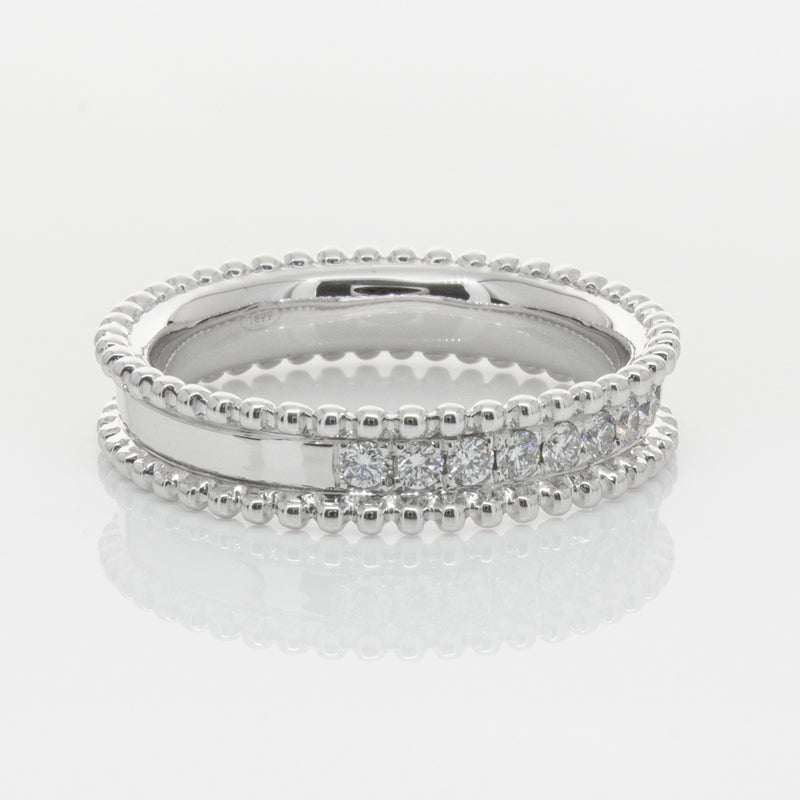 18ct White Gold .32ct Diamond Juno Ring-Ring-Walker & Hall