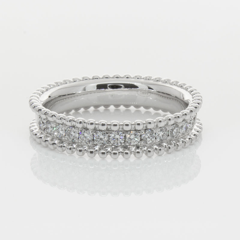 18ct White Gold .32ct Diamond Juno Ring-Ring-Walker & Hall