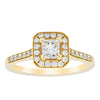 18ct Yellow Gold .50ct Diamond Mandalay Ring-Ring-Walker & Hall