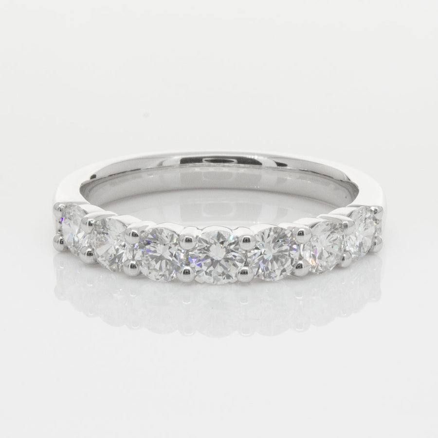 18ct White Gold Diamond 1.00ct Panorama Ring-Ring-Walker & Hall