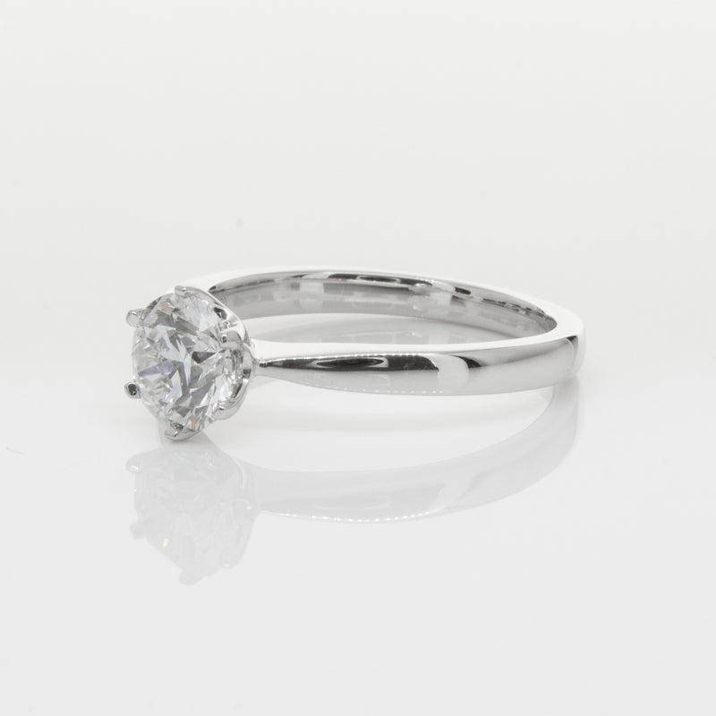 18ct White Gold 1.04ct Diamond Nova Ring-Ring-Walker & Hall