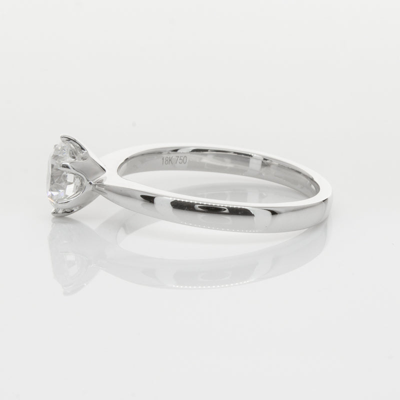 18ct White Gold 1.04ct Diamond Nova Ring-Ring-Walker & Hall