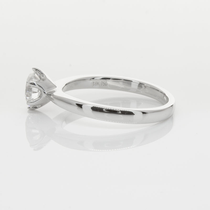 18ct White Gold 1.04ct Diamond Nova Ring-Ring-Walker & Hall