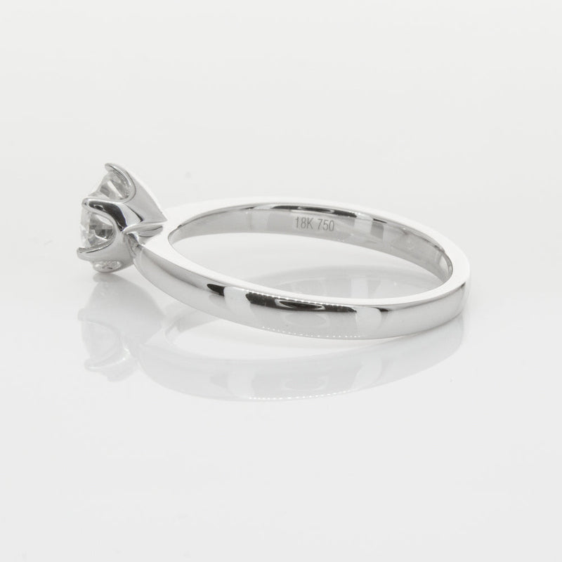 18ct White Gold 1.00ct Diamond Nova Ring-Ring-Walker & Hall