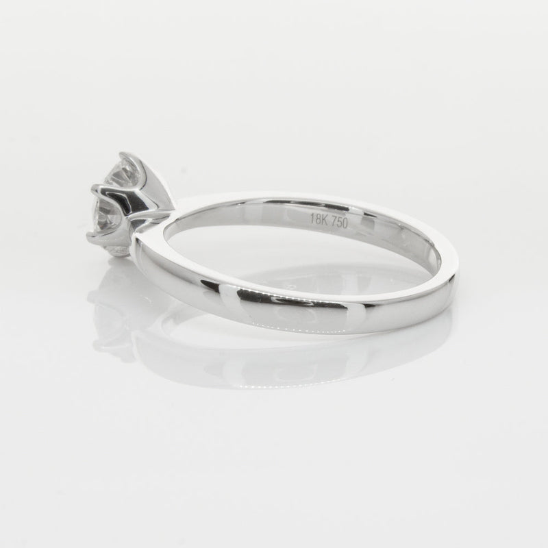 18ct White Gold 1.00ct Diamond Nova Ring-Ring-Walker & Hall