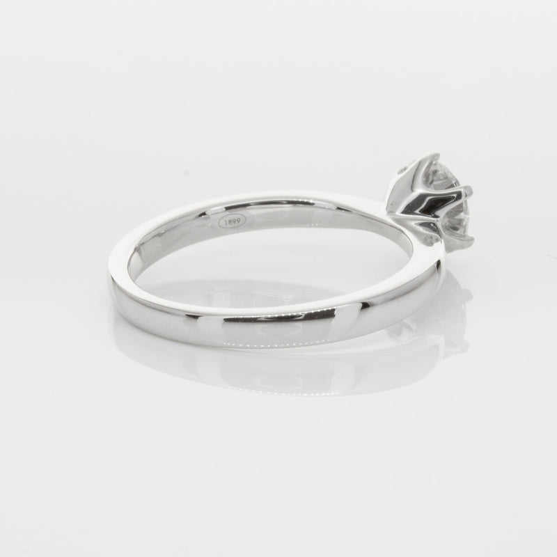 18ct White Gold 1.00ct Diamond Nova Ring-Ring-Walker & Hall