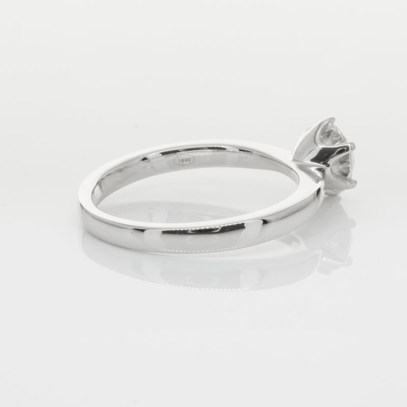 18ct White Gold 1.04ct Diamond Nova Ring-Ring-Walker & Hall