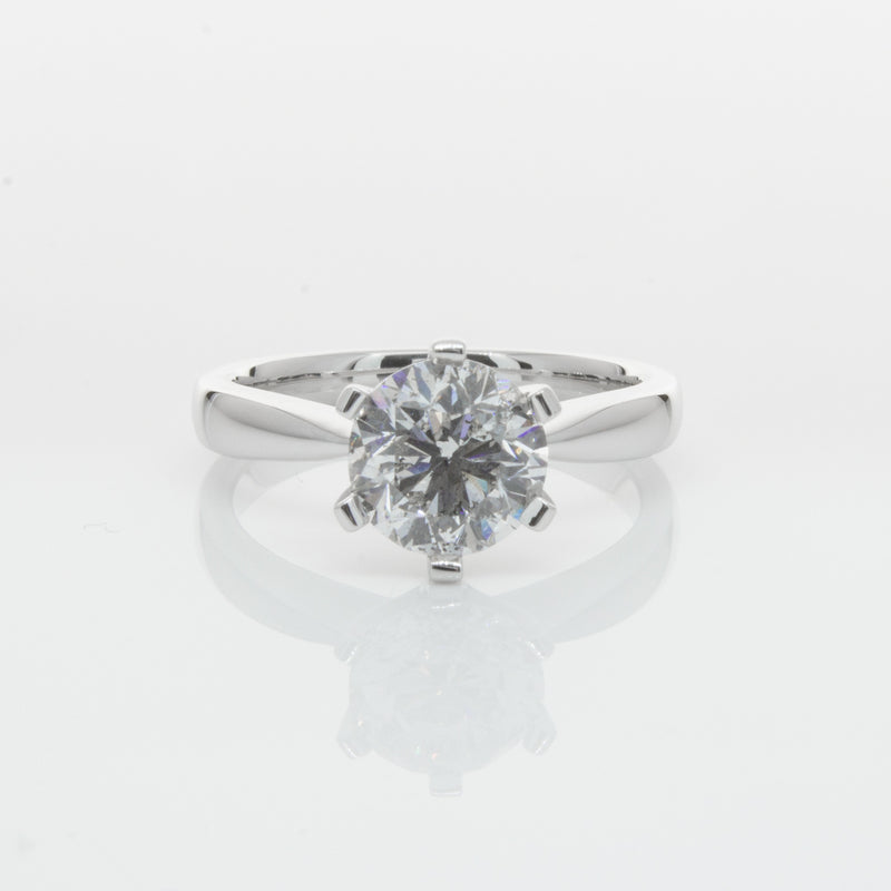 18ct White Gold 2.00ct Diamond Nova Ring-Ring-Walker & Hall