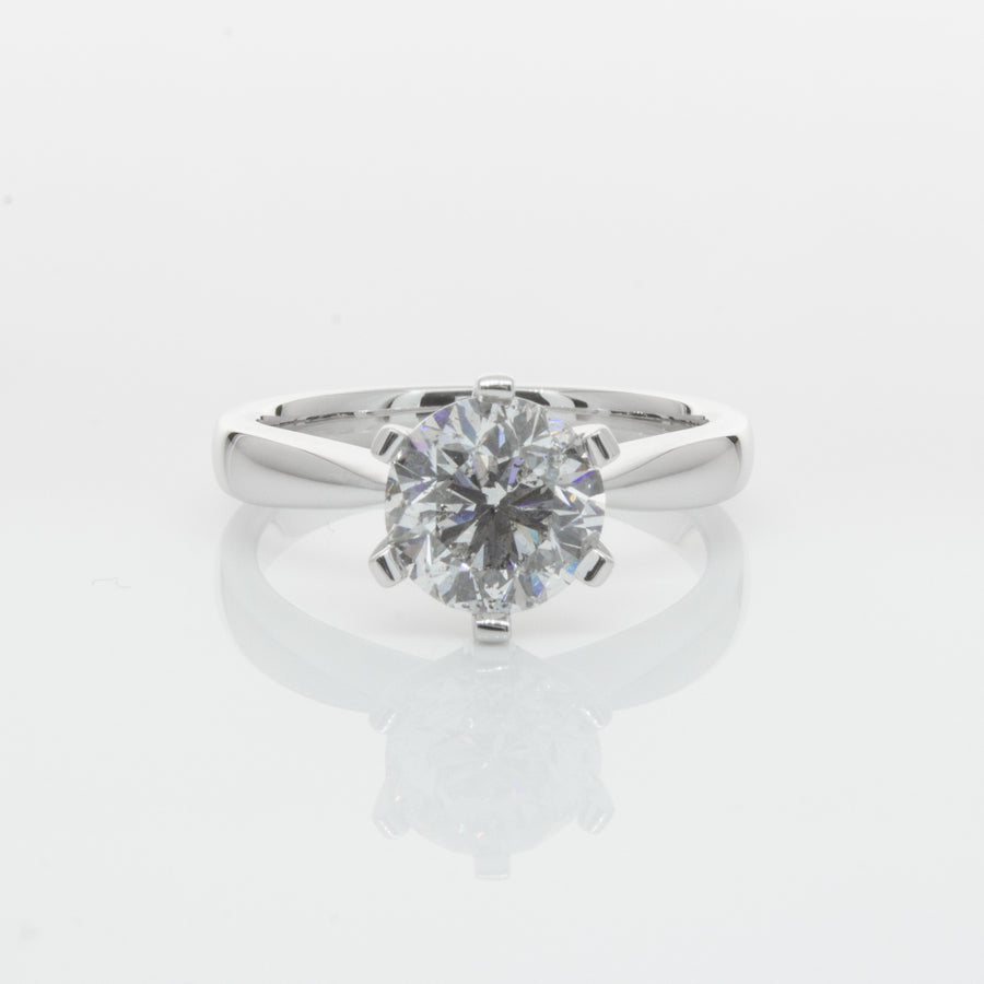 18ct White Gold 2.00ct Diamond Nova Ring-Ring-Walker & Hall