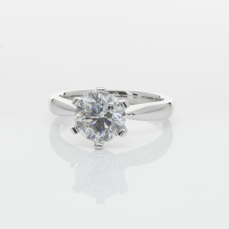 18ct White Gold 2.00ct Diamond Nova Ring-Ring-Walker & Hall