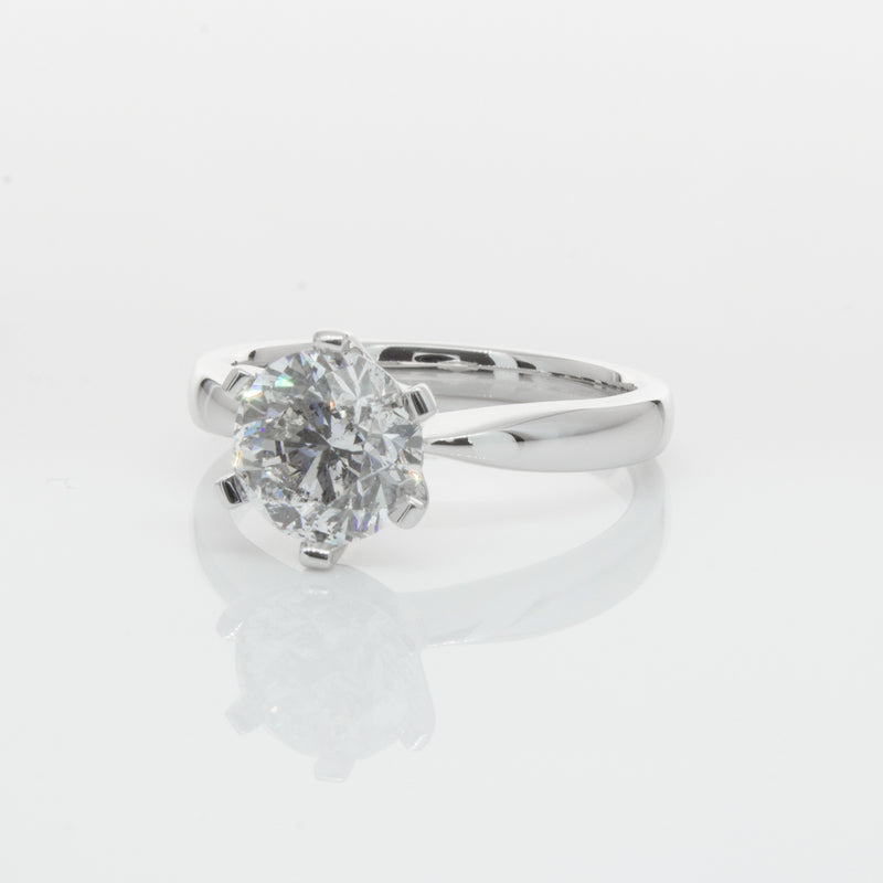 18ct White Gold 2.00ct Diamond Nova Ring-Ring-Walker & Hall