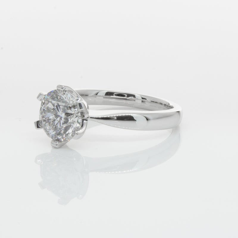 18ct White Gold 2.00ct Diamond Nova Ring-Ring-Walker & Hall