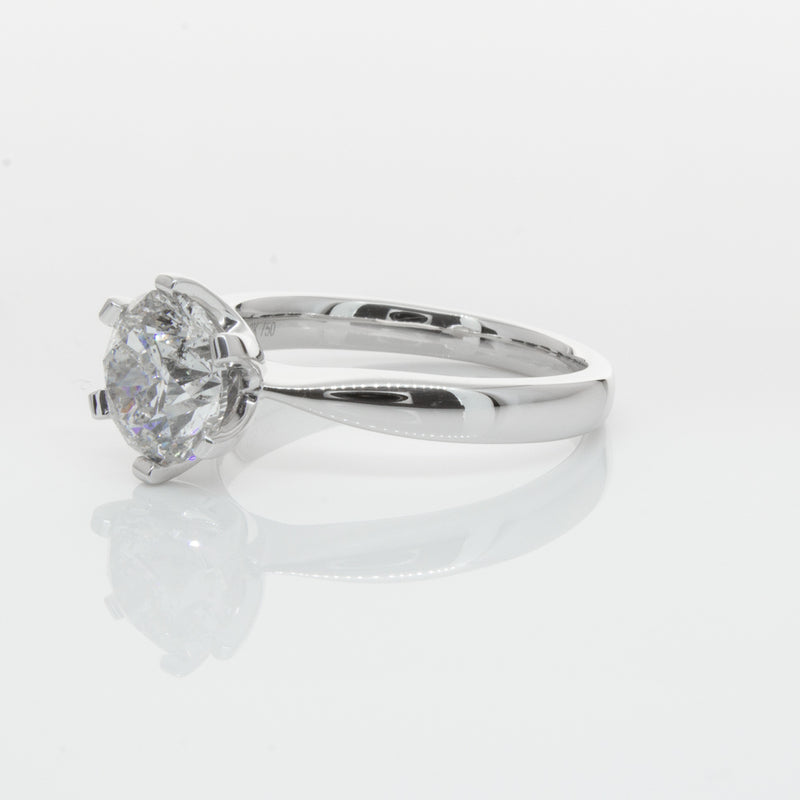 18ct White Gold 2.00ct Diamond Nova Ring-Ring-Walker & Hall