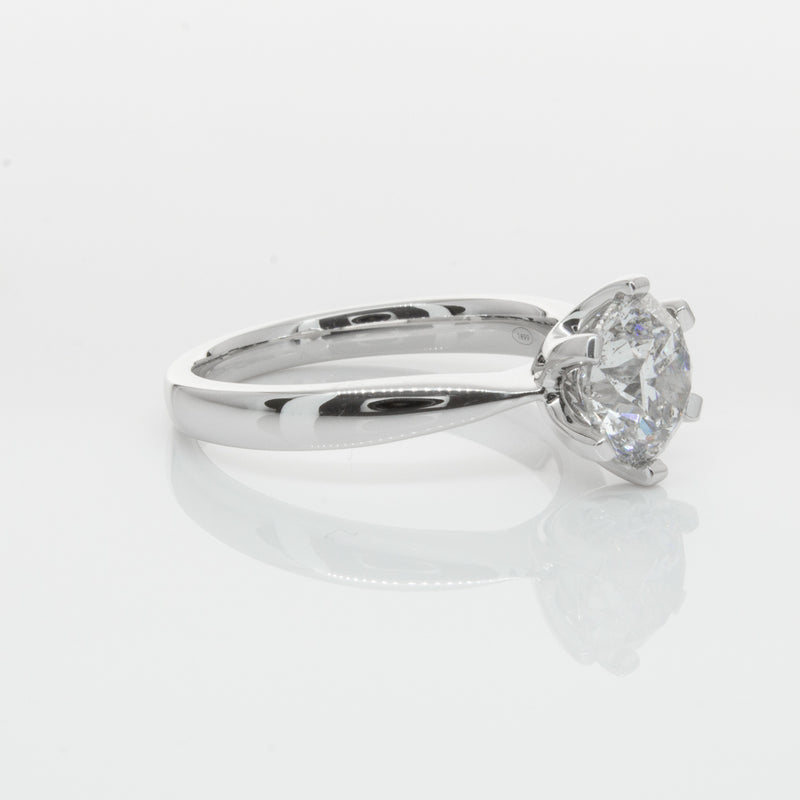 18ct White Gold 2.00ct Diamond Nova Ring-Ring-Walker & Hall