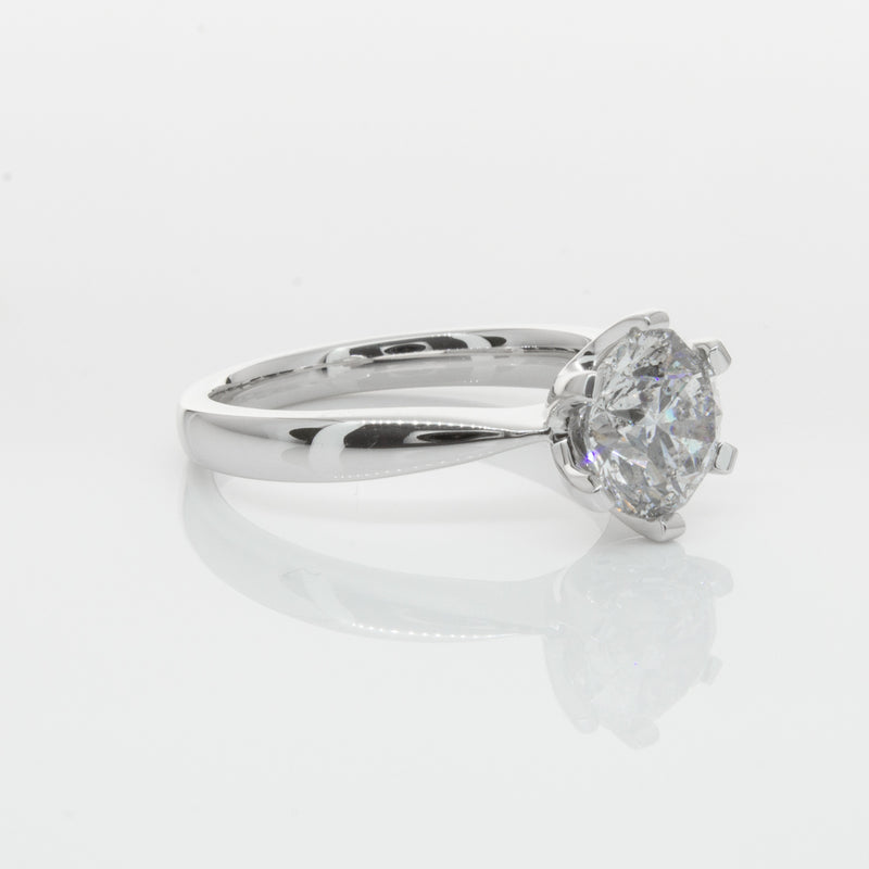 18ct White Gold 2.00ct Diamond Nova Ring-Ring-Walker & Hall