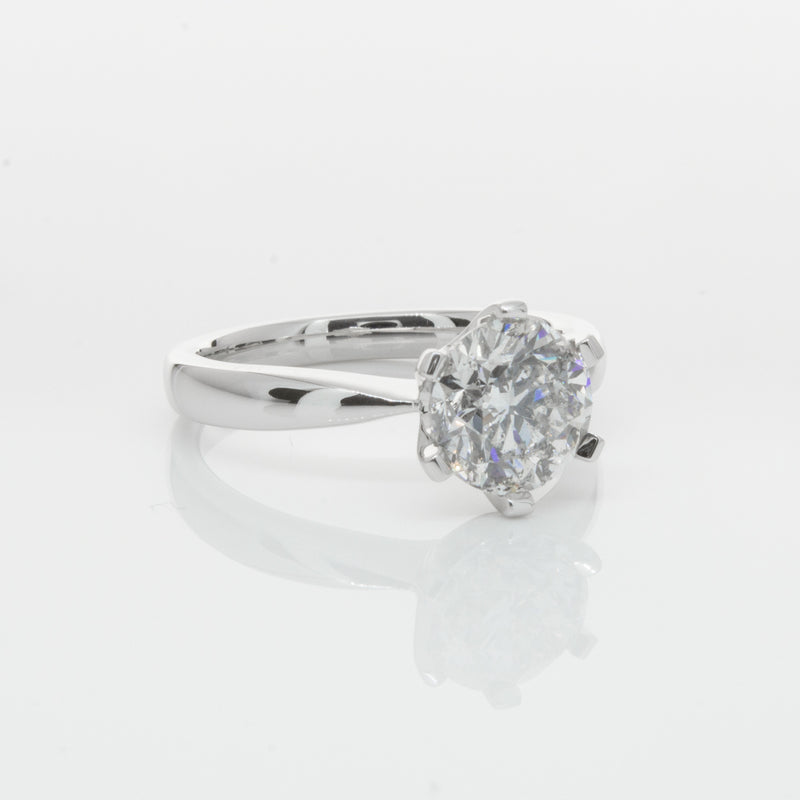18ct White Gold 2.00ct Diamond Nova Ring-Ring-Walker & Hall