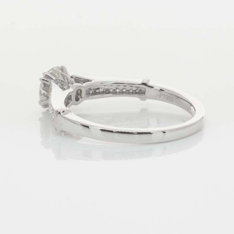 Platinum Diamond Ring-Ring-Walker & Hall